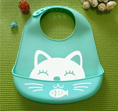 Baby silicone bib
