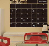Monthly Calendar Chalk Board