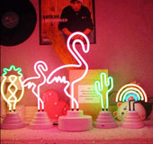 Flamingo Lights Neon Creative Night Lights