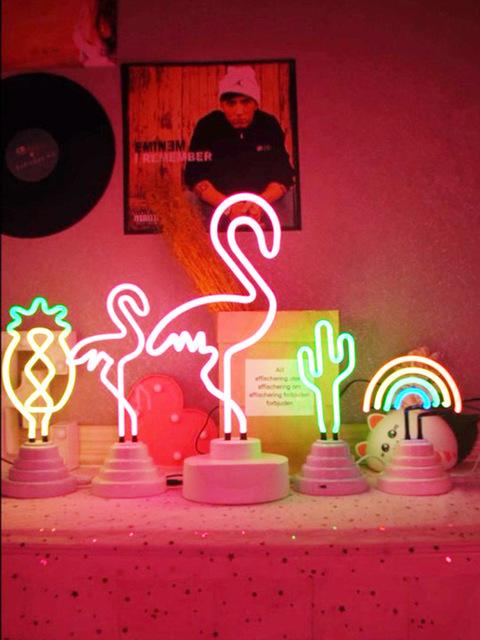 Flamingo Lights Neon Creative Night Lights
