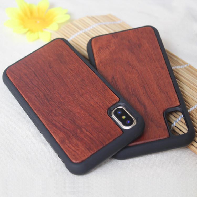 Wooden case TPU  | IPhone