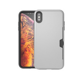 Card double layer mobile   silicone case  | IPhone