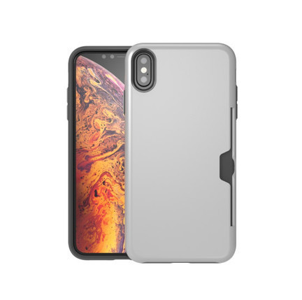 Card double layer mobile   silicone case  | IPhone