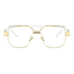 Sunglasses leopard half frame