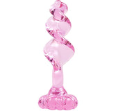 Crystal glass anal plug adult products