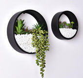 Wall hanging flower stand