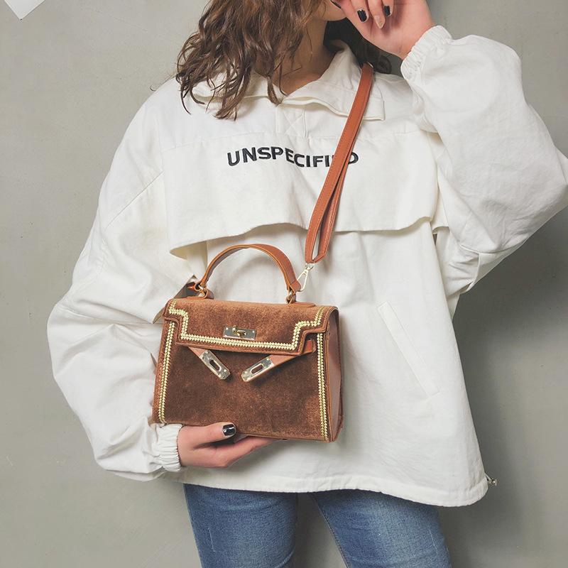 Locking Shoulder Bags Classic Kelly Bags