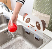 Creative kitchen supplies tools pool water retaining plate for household water suction water splash water baffle plate oil baffle plate