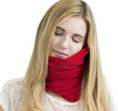 Support Collar U-shaped Pillow Custom Neck Scarf Travel Aircraft Pillow