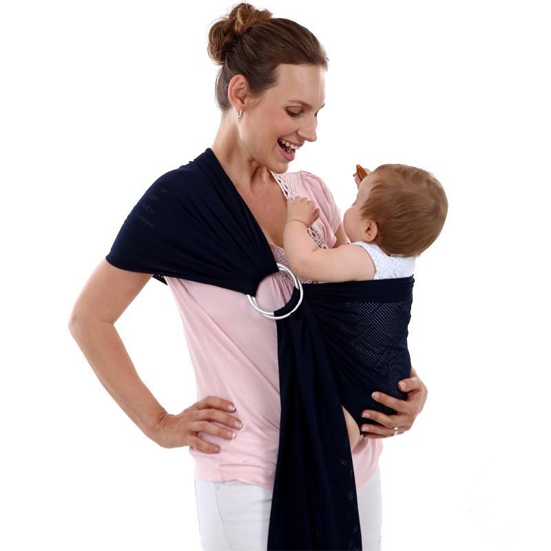 Baby Carrier Sling For Newborns Soft Infant Wrap Breathable Wrap Hipseat Breastfeed Birth Comfortable Nursing Cover