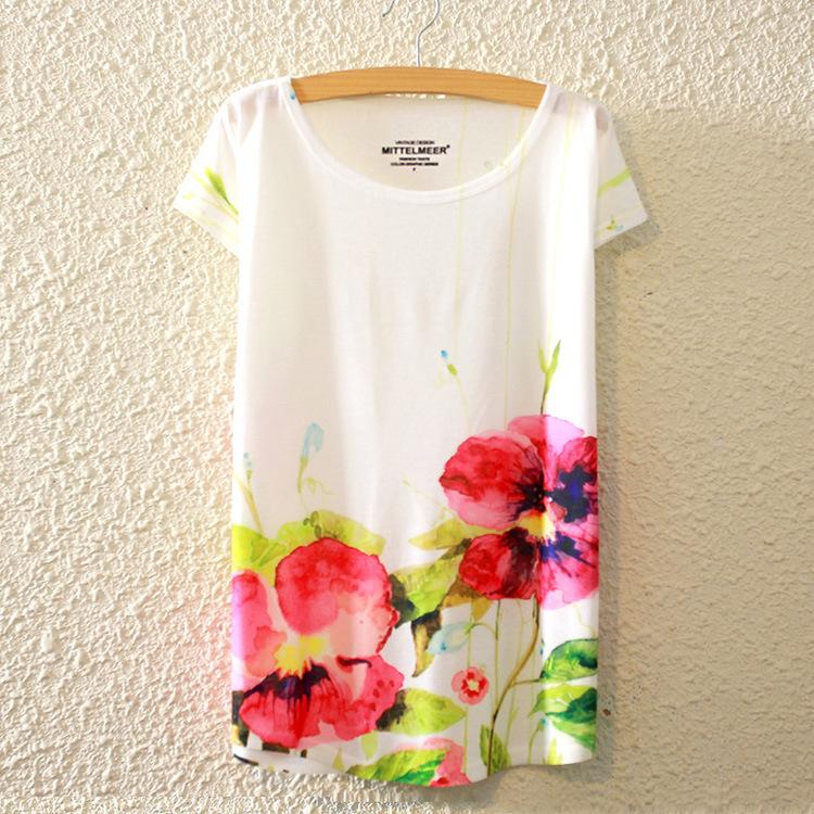 Animal O-Neck Short Sleeve