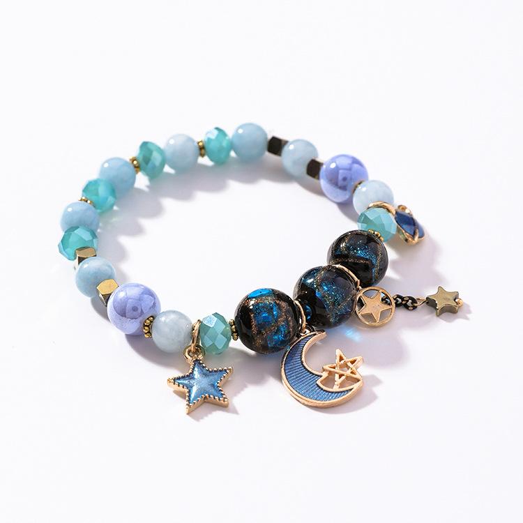Pulsera de estrella luna