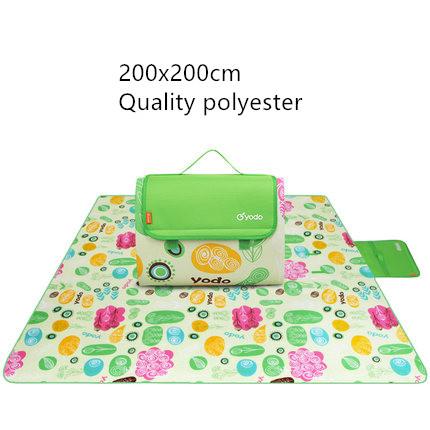 Leisurely Picnic Cushion Moisture-proof Cushion Outdoor Picnic Camp Beach Tent Cushion Waterproof and Thicker Lawn Cushion Picnic Cloth