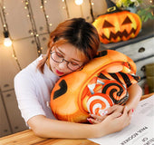 Funny pumpkin pillow