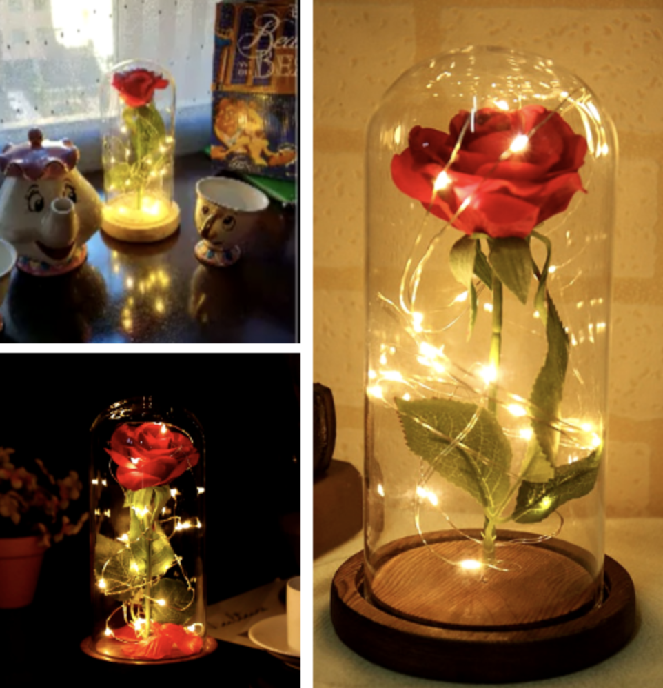 Rose lamp