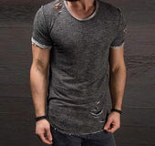 Ripped Short Sleeve T-Shirts