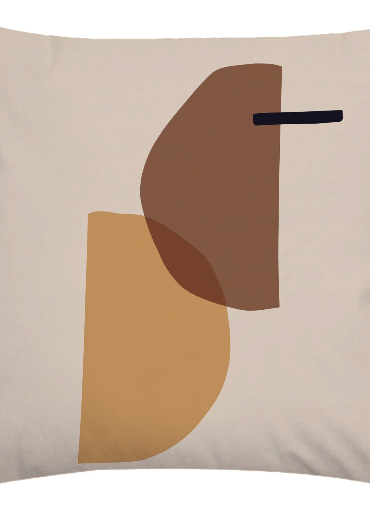 Abstract female pillowcase