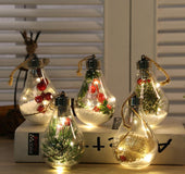 Christmas tree decoration pendant plastic bulb ball