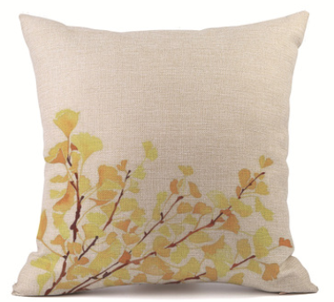 Customized pillowcase car sofa pillowcase lumbar pillow linen pillow sofa cushion