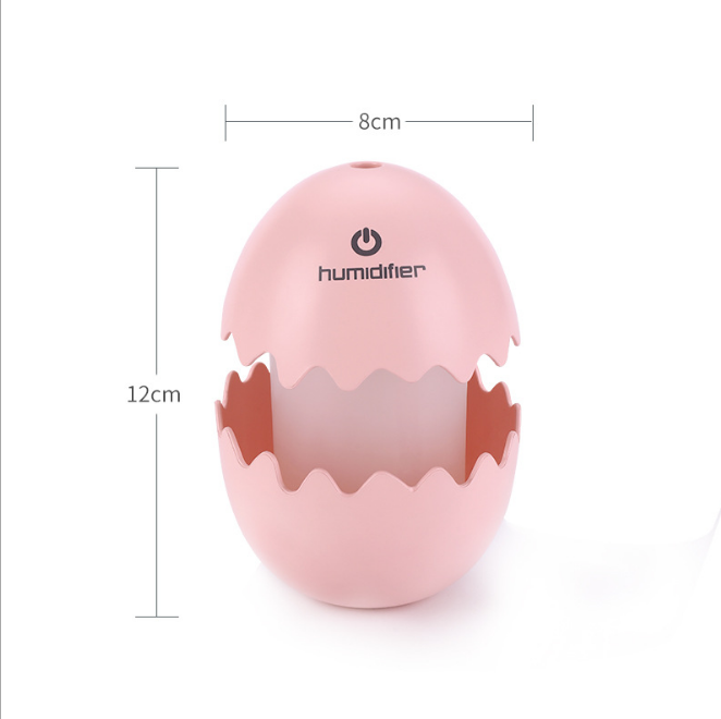 Creative cartoon fun colorful bright night light humidifier mini USB car desktop bedroom humidifier