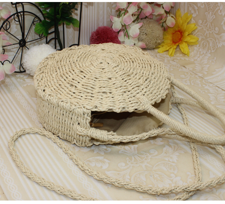Large trumpet rattan bag new