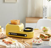 Multifunctional Automatic Breakfast Toaster Fried  Steamed Egg Machine