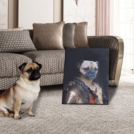 Personalized Pet Canvas Portrait
