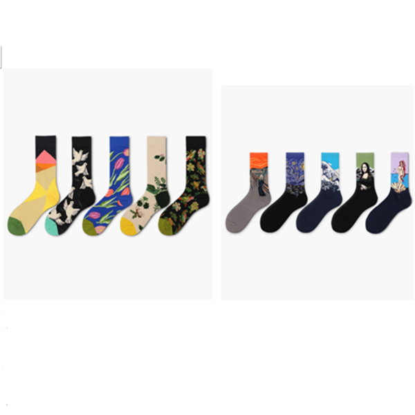 Cotton socks for couples