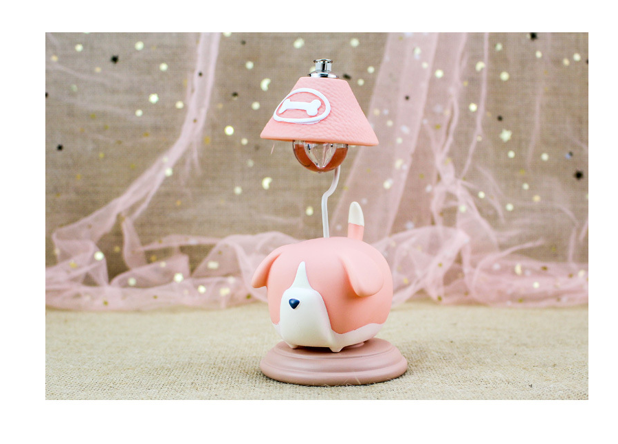 Cute tofu dog night light home decoration furnishings living room bedroom children room decoration creative