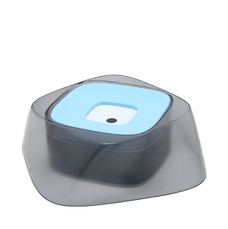 Diamond pet floating bowl detachable non-wet mouth water bowl