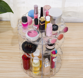 Cosmetic storage shelf makeup storage box