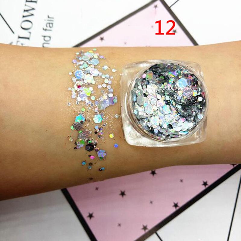 Glitter Face Glow Shimmer Liquid Maquiagem Eye