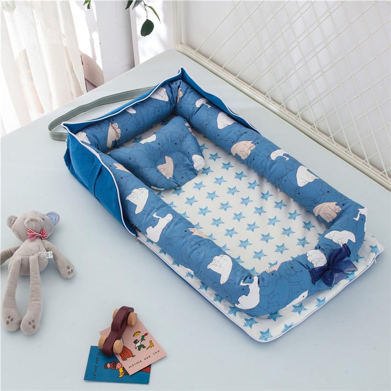 Portable baby crib