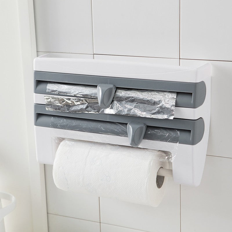 Dispensador de rollo de cocina 4 en 1