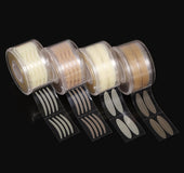 600pcs Makeup Clear Beige Stripe