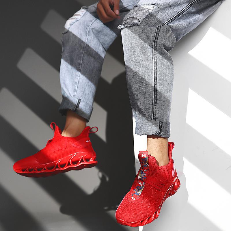 Fire dragon sneakers
