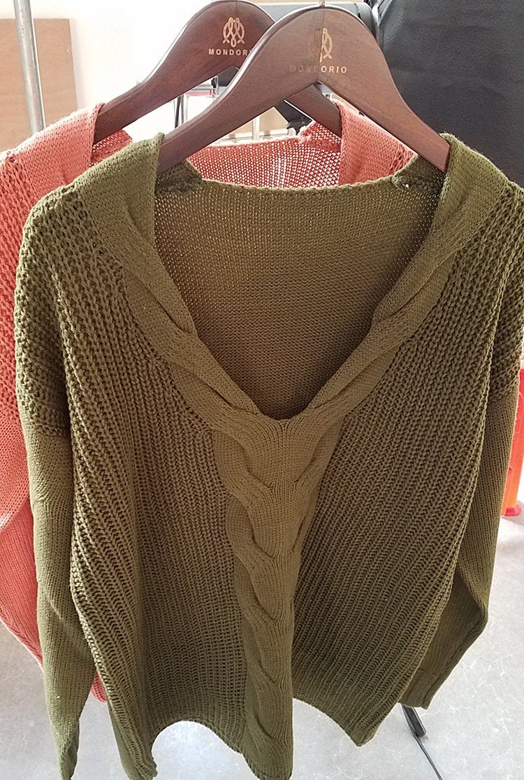 Knit Sweater Pullover Sweater
