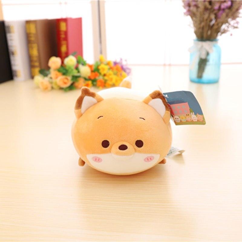 Cute Cartoon Plush Toys - Monkey Cat Rabbit Fox Hippo Deer Pig Elephant Panda - Toys for Boys and Girls