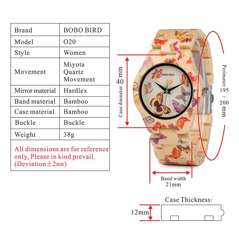 Watches Bamboo  Ladies Watches