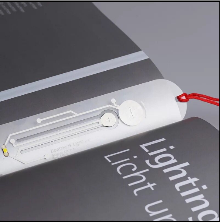 Bookmark Light luminous LED bookmark lamp creative portable small night light simple luminous reading bookmark