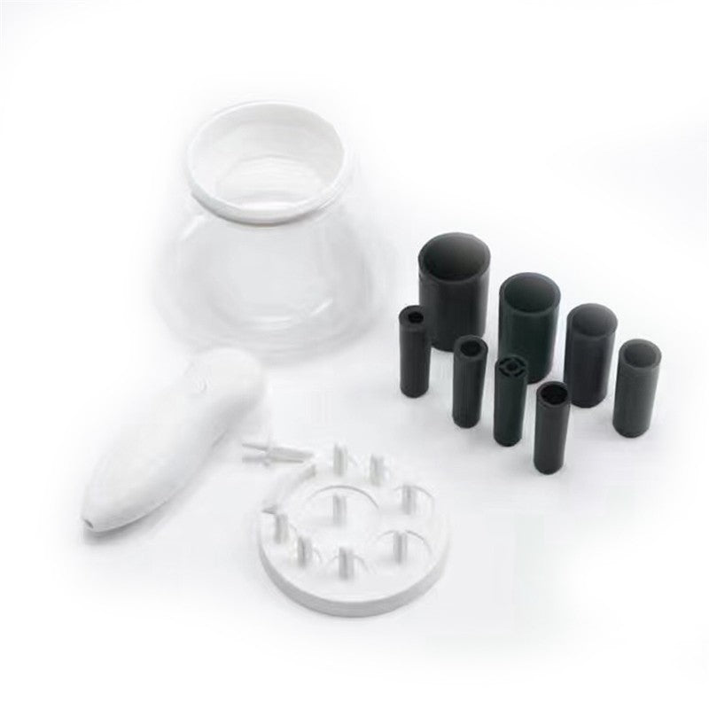 Set de limpiador de pinceles de maquillaje eléctrico