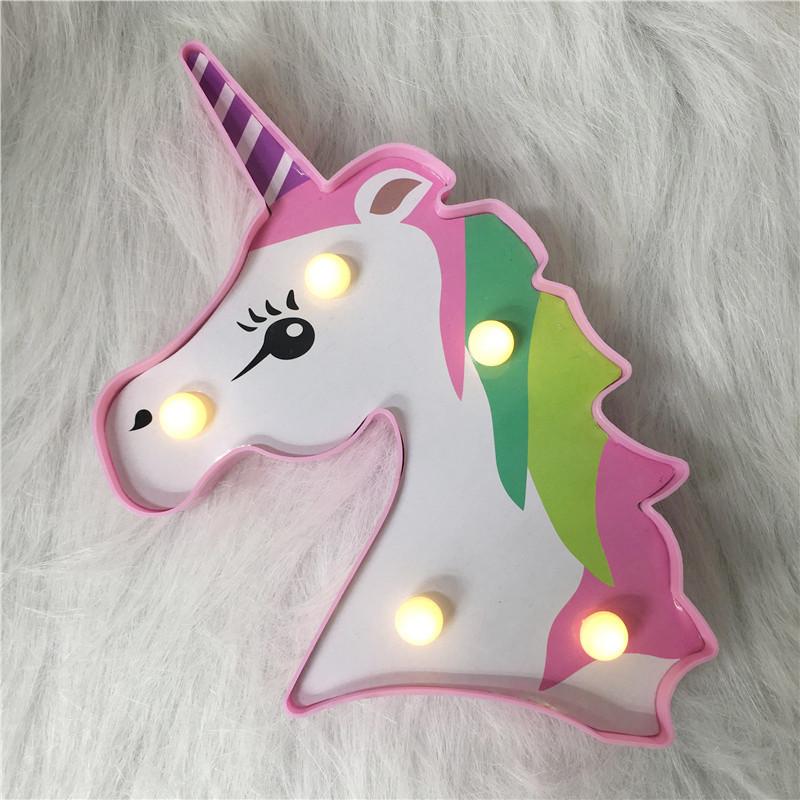 Creative LED Flamingo Modeling Light