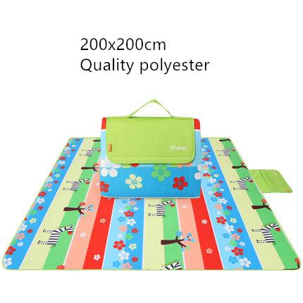 Leisurely Picnic Cushion Moisture-proof Cushion Outdoor Picnic Camp Beach Tent Cushion Waterproof and Thicker Lawn Cushion Picnic Cloth