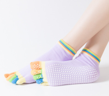 Yoga five finger socks cotton