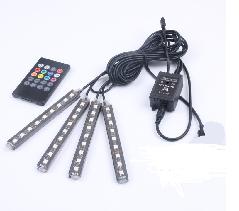 POSSBAY Car RGB Lights LED Strip Neon