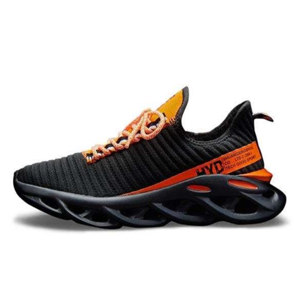 Flying woven breathable shoes