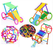 Assembled Building Blocks DIY Smart Stick Plastic Blocks