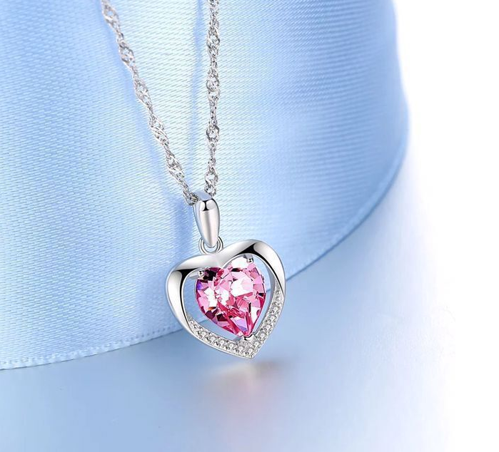 Collar de Plata Para Amante