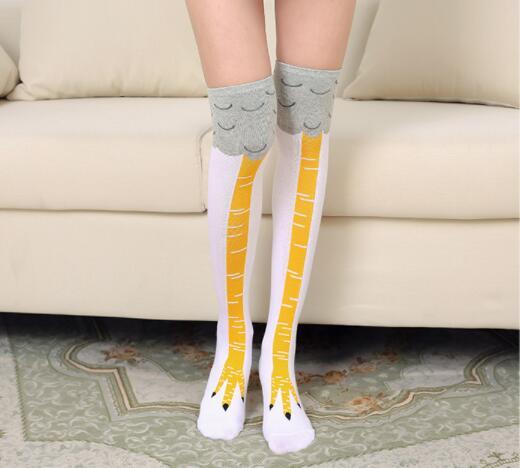 Thin leg socks pile socks