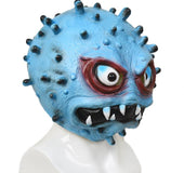Halloween virus latex headgear